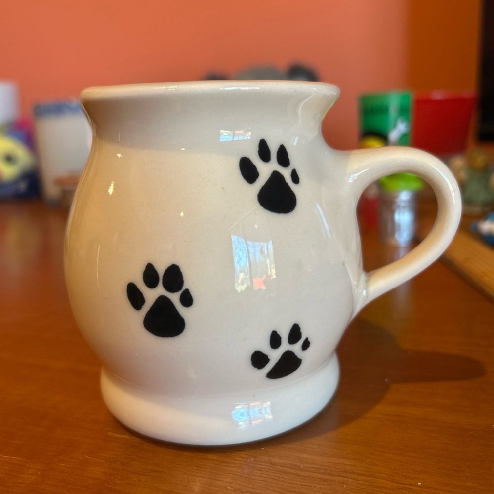 Art Pottery Jug Creamer With PAWS Marked USA